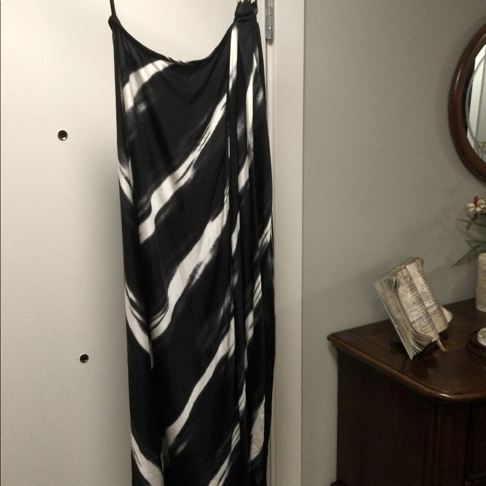 Pink Tartan NWT one shoulder Dress Size L